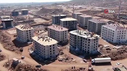 Hatay’da kalıcı konutların son hali görüntülendi