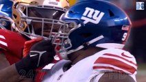 Shocking Moment 49ers’ Trent Williams Shrugs off Punching Giants’ A’Shawn Robinson ‘Love tap’