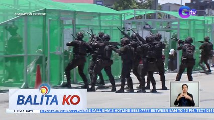 PNP AVSEGROUP, sumailalim sa simulation exercises bilang paghahanda sa hostage situations | BK