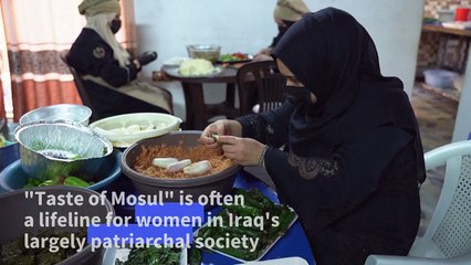 In war-scarred Iraqi city, food business gives women independence