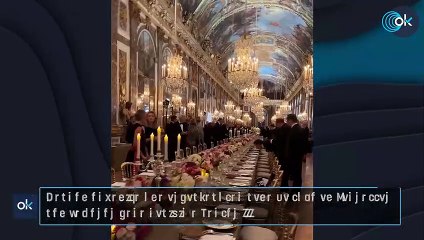 Macron organiza una espectacular cena de lujo en Versalles con famosos para recibir a Carlos III