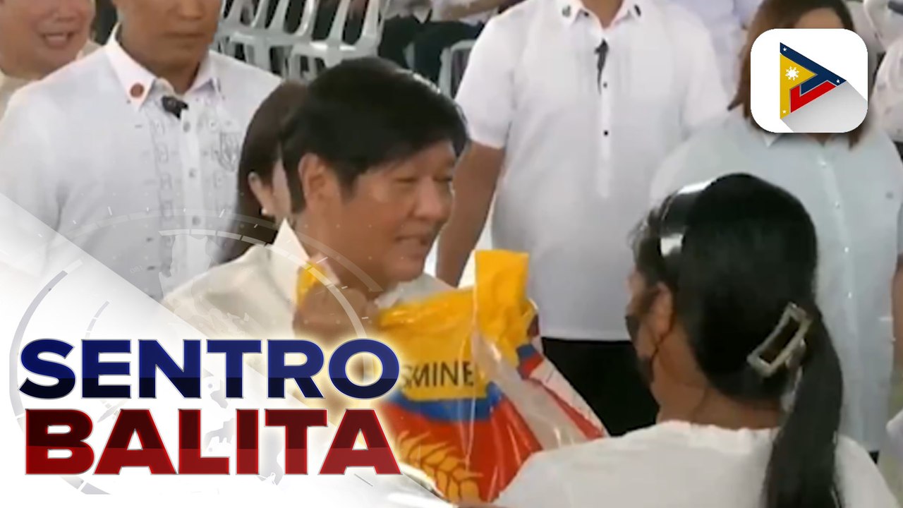 PBBM, namahagi ng 1.2K na sako ng smuggled rice sa 4Ps beneficiaries sa Cavite