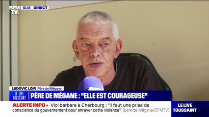 "J'ai qu'une trouille, c'est qu'il récidive", confie le père de Mégane, victime de viol avec barbarie à Cherbourg