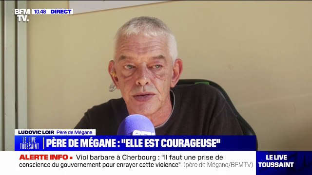 J'ai qu'une trouille, c'est qu'il récidive , confie le père de Mégane, victime de viol avec barbarie à Cherbourg