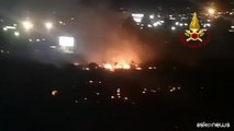 Incendi di sterpaglie nel palermitano, oltre quaranta interventi