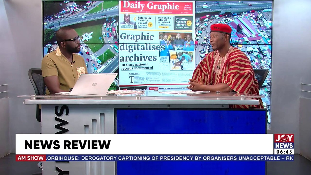 Graphic Digitalises Archives: 70 years national records documented - AM Newspaper Review