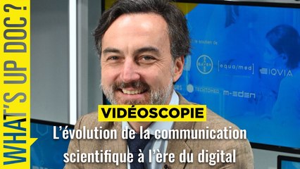 L’évolution de la communication scientifique à l’ère du digital décryptée par le Pr Matthieu Durand