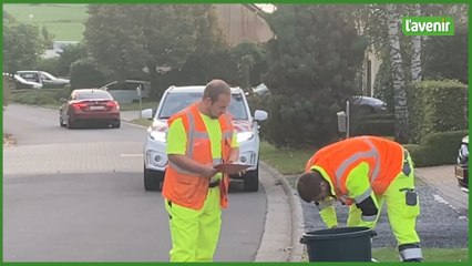 En tournée avec une équipe d’Idélux Environnement