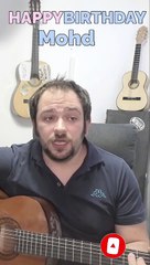 Happy Birthday, Mohd! Geburtstagsgrüße an Mohd