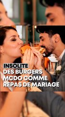 À Beauvais, ce couple commande McDo pour leur mariage