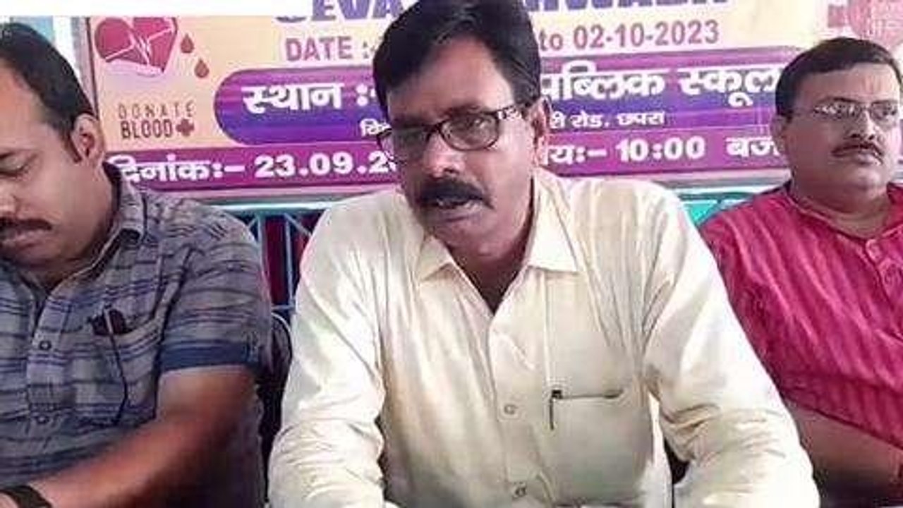 छपरा: सेवा पखवाड़ा के तहत रक्तदान शिविर हुआ आयो...