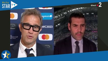 Matthieu Lartot ému aux larmes par l'hommage de Fabien Galthié sur France 2 avant le match France Na
