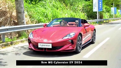 Experience the New MG Cyberster EV 2024: The Ultimate Electric Convertible Sports Car 🚗