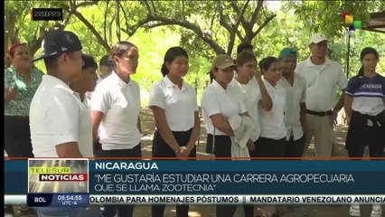 Gobierno nicaragüense impulsa Programa de Educación Productiva para el Trabajo y la Vida