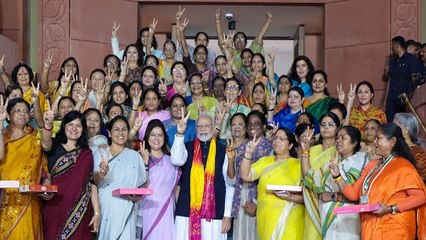 महिला आरक्षण बिल पर राज्यसभा में पीएम मोदी ने विपक्ष के लिए कही खास बात