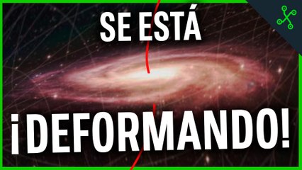 ¿QUÉ ESTÁ DEFORMANDO LA VÍA LÁCTEA?