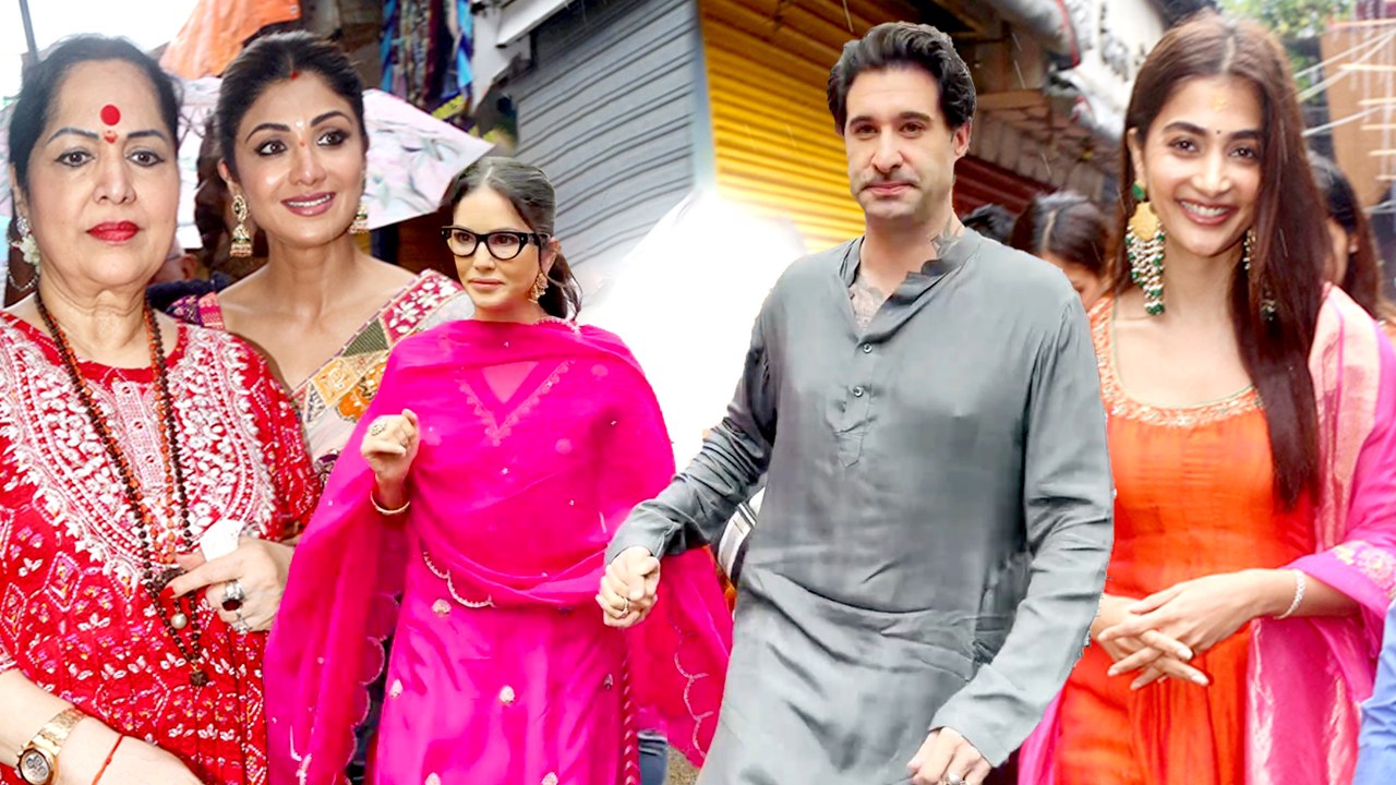 Lalbaugcha Raja Darshan: Shilpa Shetty, Pooja Hegde, Sunny Leone Seek Bappa's Blessings