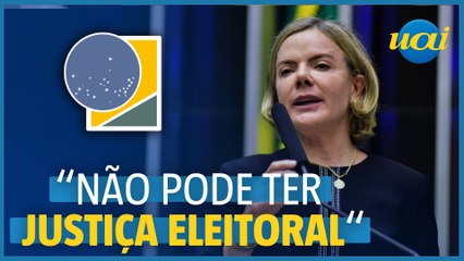 Presidente do PT questiona a existência da Justiça Eleitoral