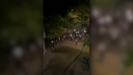 Un botellón acaba en un ataque a la residencia de estudiantes "rival" en Valencia