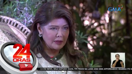 Sen. Imee Marcos: napapanahon na para pag-aralan nang malaliman ang administrasyon ni dating pangulong Marcos Sr. | 24 Oras