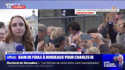Charles III à Bordeaux: un concert en l'honneur du couple royal sur la place de la Bourse