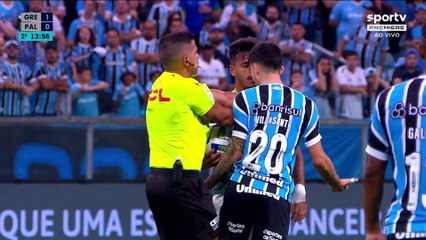 Скачать видео: Grêmio x Palmeiras (Campeonato Brasileiro 2023 24ª rodada) 2° tempo