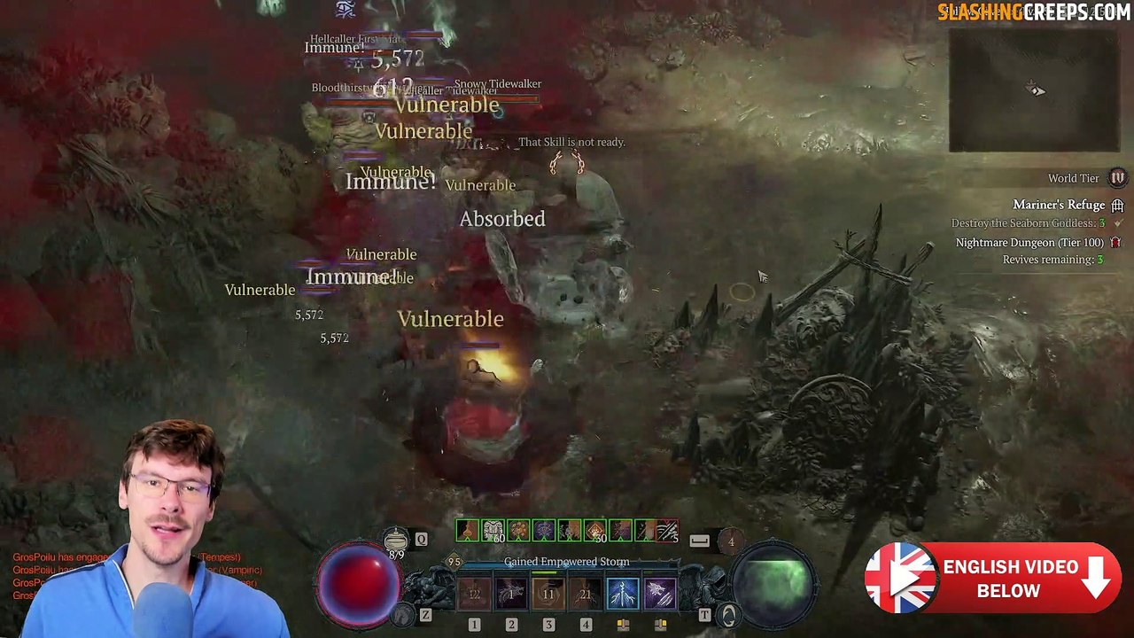 Druide Build Druide Tiers 100 Diablo 4, la pussance de rempart de terre pour speedfarm