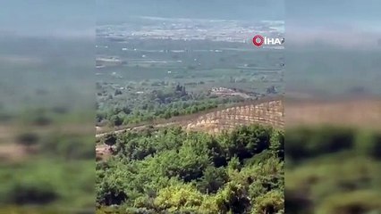 Aydın'ın Kuşadası ilçesinde orman yangını söndürüldü