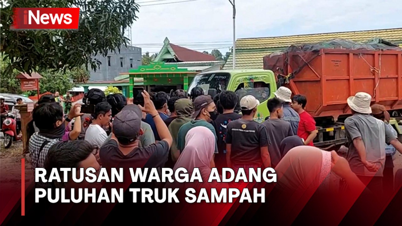 Menolak Dibukanya Kembali TPA Paku, Ratusan Warga Adang Puluhan Truk Sampah di Polewali Mandar