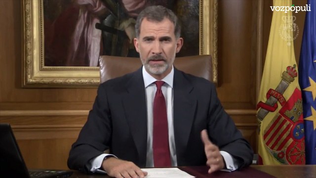 El discurso completo del rey Felipe VI del 3 de octubre de 2017 por la crisis en Cataluña