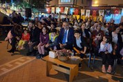 Şavşat Çocuk Belediyesi, SMA hastası Aytun Miraç'a destek için açık havada sinema etkinliği düzenledi