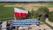 Polónia impõe condição para levantar embargo aos cereais ucranianos