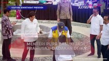Aksi Menteri Basuki Jadi Pramusaji di IKN, Bawa Sarapan untuk Jokowi