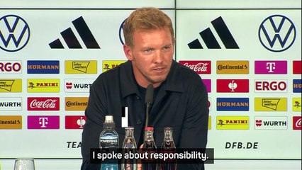 Nagelsmann 'not jittery' after becoming German boss