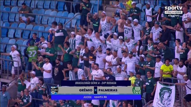 GREMIO 1X0 PALMEIRAS 1TP BRASILEIRAO 2023