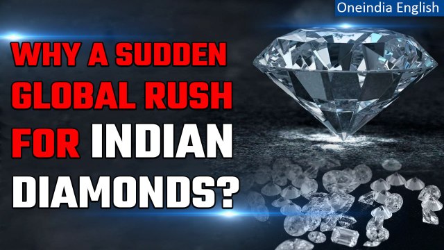 How India takes the Russian Diamonds' shine away | West's New Diamond shopping hub India | Oneindia