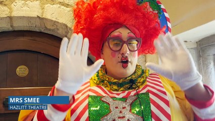 The dame looks forward to this year's panto