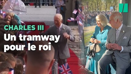 Charles III et la reine Camilla, en visite à Bordeaux, s’offrent une virée royale en tramway