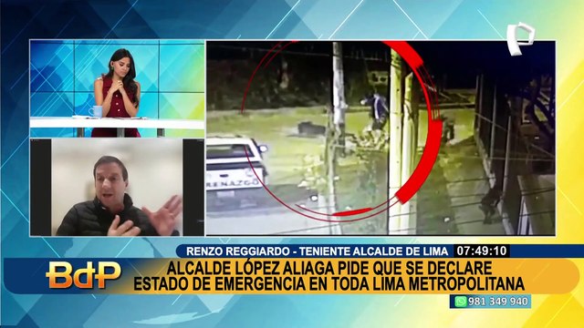 Renzo Reggiardo respalda propuesta de López Aliaga sobre expulsar a personas indocumentadas en barco