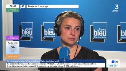 Isabelle Autissier au Festival de l'Ecrit à l'Ecran pour l'adaptation de son roman "Soudain, seuls"