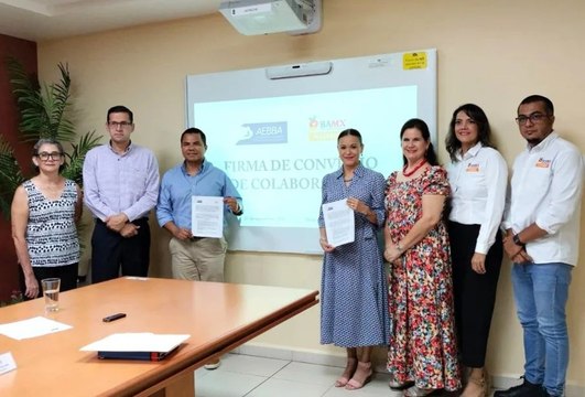 Firma AEBBA convenio de colaboración con el Banco de Alimentos Nayarit