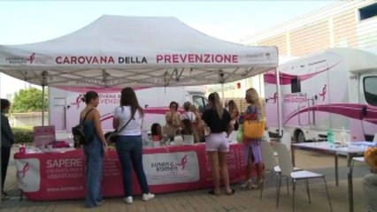 Lotta tumori:a Napoli torna la "Carovana della prevenzione" Komen