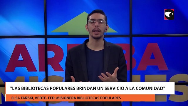 Elsa Tañski dijo hace 153 años están legalmente las bibliotecas populares y son únicas en el mundo