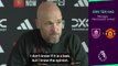 Ten Hag responds to reports of dressing room unrest