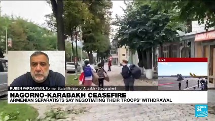 Following Azerbaijan's military offensive, most ethnic Armenians 'want to leave' Nagorno-Karabakh
