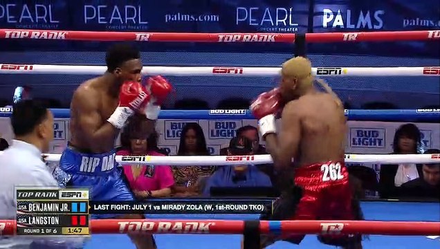 Dante Benjamin vs William Langston (28-07-2023) Full Fight
