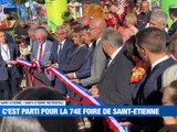 A la Une : Saint-Etienne ouvre sa foire ! / Une soirée rugby à la ferme / Une vague bleue à Saint-Etienne - Le JT - TL7, Télévision loire 7