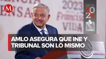 AMLO colocará mensaje antes de iniciar La Mañanera por orden del INE