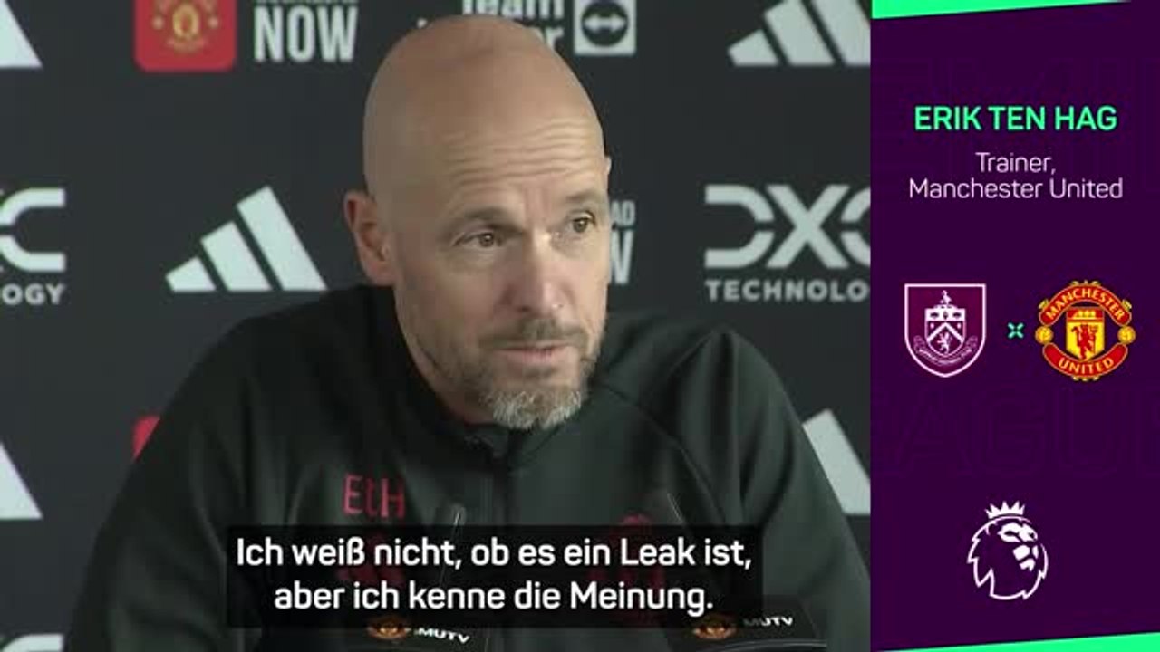 Ten hag zu unruhen: "bei united kämpft man"