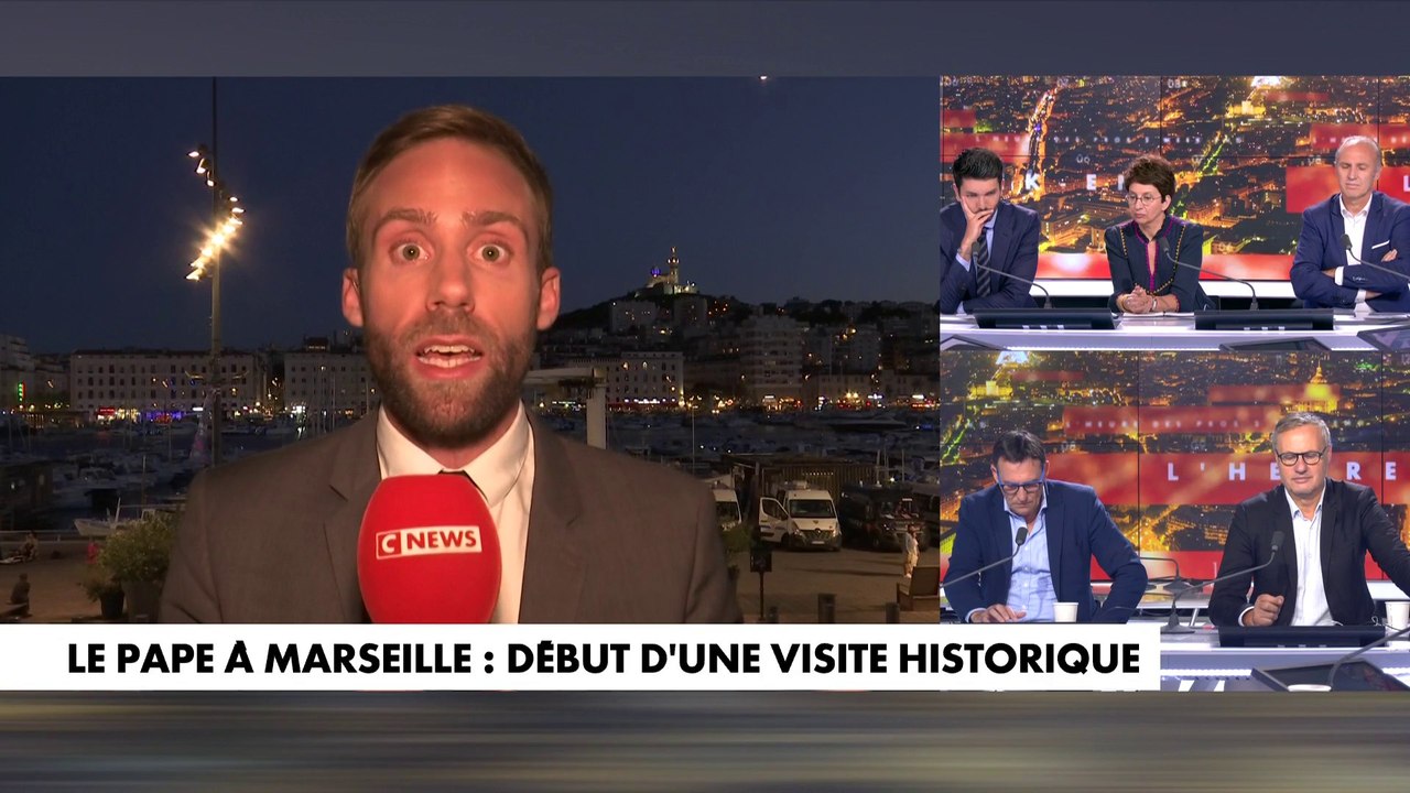 Le pape François effectue une visite historique à Marseille les vendredi 22 et samedi 23 septembre 2023